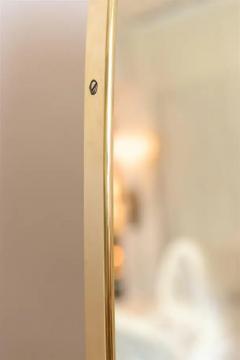 Large Brass Frame Mirror - 3326487
