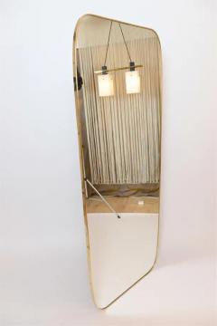 Large Brass Frame Mirror - 3326491