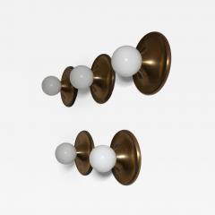 Large Brass Light Ball Wall Ceiling Lamp by Castiglioni for Flos - 4730605