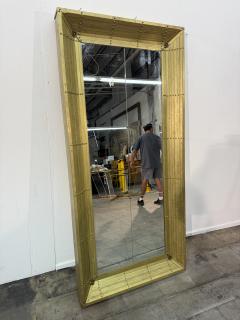 Large Brass Mirror 20th Century - 4485546