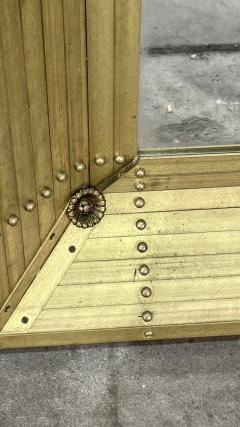 Large Brass Mirror 20th Century - 4485548