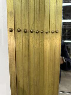 Large Brass Mirror 20th Century - 4485553