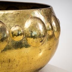 Large Brass Planter Italy Mid 20th Century - 4543622