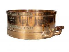Large Bronze Imperial Standard Bushel Measure For Northumberland - 4271315