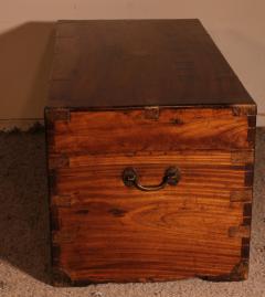 Large Campaign Chest Of Captain 0 w Darch N 1 In Camphor Wood - 2778192