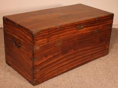 Large Campaign Chest Of Captain 0 w Darch N 1 In Camphor Wood - 2778197