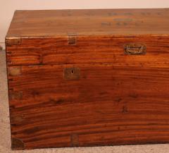 Large Campaign Chest Of Captain 0 w Darch N 1 In Camphor Wood - 2778198