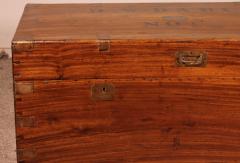 Large Campaign Chest Of Captain 0 w Darch N 1 In Camphor Wood - 2778200