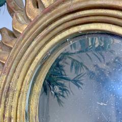 Large Carved Wood and Gilt Gesso Sunburst Mirror 1920 s - 3041881
