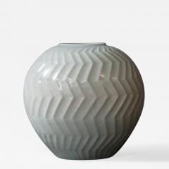 Large Celadon Ceramic Vase - 303614