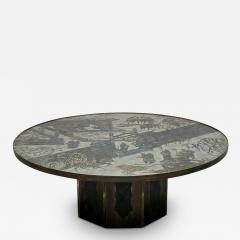 Large Chan Coffee Table by Philip and Kelvin Laverne - 3440359