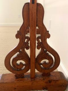 Large Chinese Carved Wood Robe Rack - 1475009