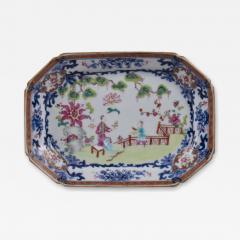 Large Chinese Export Platter from the Van Cortlandt Service c 1770 - 4444092