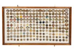 Large Collection of 571 Antique American and English Bridle Rosettes - 3996559