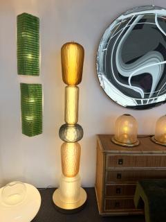 Large Contemporary Totem Murano Glass Floor Lamp by Studio AD Italy - 4356227