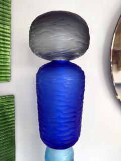 Large Contemporary Totem Murano Glass Floor Lamp by Studio AD Italy - 4379872