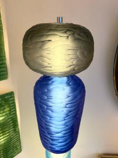 Large Contemporary Totem Murano Glass Floor Lamp by Studio AD Italy - 4379878