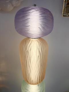 Large Contemporary Totem Murano Glass Floor Lamp by Studio AD Italy - 4479565