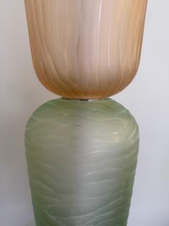 Large Contemporary Totem Murano Glass Floor Lamp by Studio AD Italy - 4479572