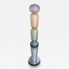 Large Contemporary Totem Murano Glass Floor Lamp by Studio AD Italy - 4483853