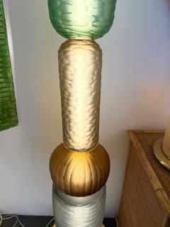Large Contemporary Totem Murano Glass Floor Lamp by Studio AD Italy - 4601403