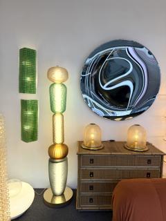 Large Contemporary Totem Murano Glass Floor Lamp by Studio AD Italy - 4601406