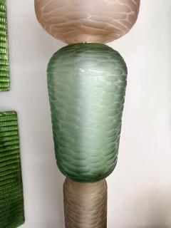 Large Contemporary Totem Murano Glass Floor Lamp by Studio AD Italy - 4601414