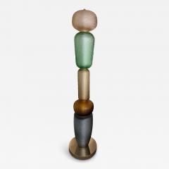 Large Contemporary Totem Murano Glass Floor Lamp by Studio AD Italy - 4603263