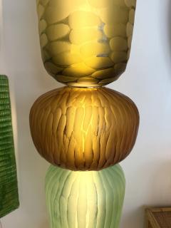 Large Contemporary Totem Murano Glass Floor Lamp by Studio AD Italy - 4687162