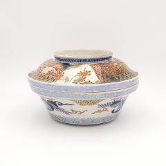 Large Covered Imari Bowl Japan circa 1870 - 3320938