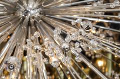Large Custom Crystal Starburst Sputnik Chandelier - 3113279