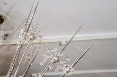 Large Custom Crystal Starburst Sputnik Chandelier - 3113280