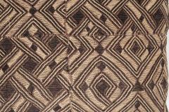 Large Custom Cushion from Vintage African Kuba Cloth - 3608843