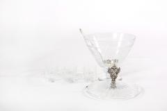 Large Cut Crystal Covered Punch Bowl Service 8 People - 1563659