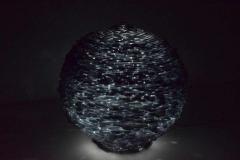 Large Cut Glass Art Lamp - 1274881