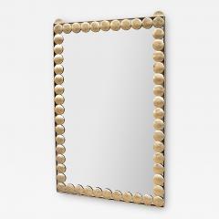 Large Decorative Brass Wall Mirror - 1379859
