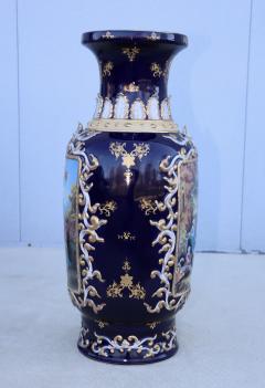 Large Decorative Floor Vases After Richard Klemm Dresden Made By Limoges - 4158462