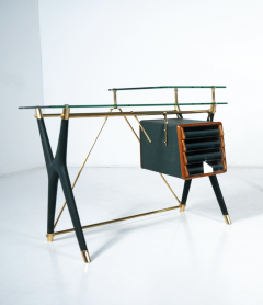 Large Desk By Silvio Berrone from the Bialetti building Omegna Italy 1955 - 4034400