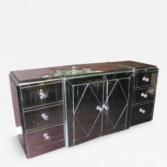 Large Diamond Front Mirrored Dresser - 3116154