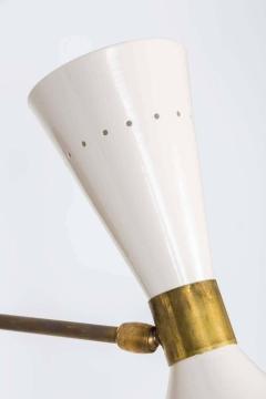 Large Double Cone Italian Sconce in the Style of Stilnovo - 1246213