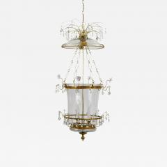 Large Double Light Hanging Lantern Russia Early 19th Century - 4788458