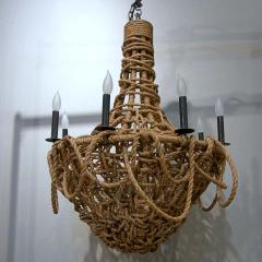 Large Draped Rope Chandelier - 2779485