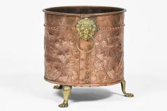 Large Dutch Round Copper Bucket - 4548213