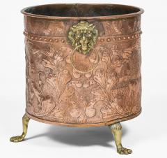 Large Dutch Round Copper Bucket - 4548217