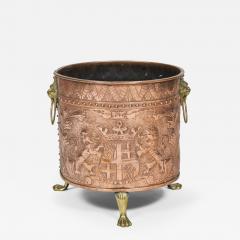 Large Dutch Round Copper Bucket - 4552134