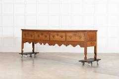 Large Early 19thC English Oak Dresser Base - 3892898