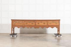 Large Early 19thC English Oak Dresser Base - 3892901