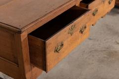 Large Early 19thC English Oak Dresser Base - 3892904
