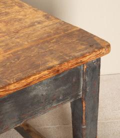 Large Early 20th Century English Farmhouse Pine Kitchen Table - 4238383
