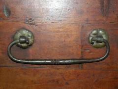 Large Early Baroque Alpine Architecturally Inlaid Coffer Chest - 4374010